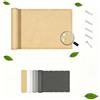 AUWUUA Copri Ringhiera Balcone Esterno 0.55x2M Frangivisto Balcone Protezione, Protezione UV, Antivento e Impermeabile Telo Ombreggiante Occhiellato para Exterior Terraza Recinzioni, Giallo Sabbia