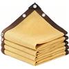 seveni Rete ombreggiante con occhielli, rete ombreggiante e rete ombreggiante al 95% di protezione UV, rete di protezione solare HDPE per esterni, resistente agli strappi, per serra, giardino, pergola