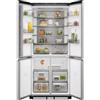 Electrolux Serie 800 LLT8HE49U0 Frigorifero semi Incasso Side by Side Slot In Total No Frost Classe E Altezza 194 cm Larghezza 84 cm Inox con Maniglie incassate