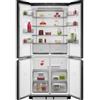 AEG Serie 9000 ORM9M491EG Frigorifero semi Incasso Side by Side Slot In Total No Frost Classe E Altezza 194 cm Larghezza 84 cm porte glossy black Nere con Maniglie incassate