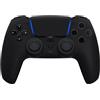 MODDEDZONE Controller personalizzato serie M per PS5 - Design personalizzato wireless di qualità OEM per controller Playstation 5 - Stili diversi e unici per giochi migliorati (nero morbido)