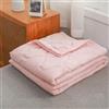 DOTBUY-SHOP Copriletto Trapuntato Matrimoniale Singolo, Trapuntino Coperta Estivo Primaverile Autunno Trapunta Coperta Leggera per Camera da Letto (Rosa Pallido,180x200cm)