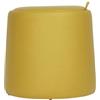Rebecca Mobili Pouf Contenitore, Sgabello Imbottito, Giallo, struttura in Legno MDF, Imbottito - Misure HxLxP: 42 x 45 x 45 cm - Art. RE7241