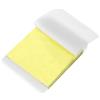 QUARKZMAN 200 Foglie d'oro Imitazione 9cm x 9cm Fogli di Lamina Dorata per Artigianato, Cornici, Sculture, Unghie E Decorazioni Fai da Te, Colore Giallo