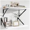 Feihorrm Mensole Sospese Bianche, Mensola Da 40 cm Per Parete, Mensole Da 30 cm Di Profondità, Libreria In Legno Truciolare, Scaffali Per Soggiorno, Cucina, Bagno, Camera Da Letto, 40 x 30 x 15 cm