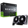 MSI - GeForce RTX 5060 8GB GDDR7 PCI Express x16 5.0 1 x HDMI, 3 x Display Ports VENTUS 2X OC - SPEDIZIONE GRATUITA