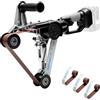 kswiown Levigatrice a Nastro per Tubi Compatibile con Makita 18V, Smerigliatrice con Nastro Abrasivo da 760 mm per Levigatura, Lucidatura e Satinatura, con Grane 80/100/120 (Senza Batteria e Caricatore)