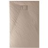 Idralite Piatto Doccia 80x170x2,6 CM Rettangolare Tortora Effetto Pietra mod. Blend