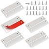 LDUDU Calamite per Mobili Chiusura Adesivo Magnetica per Cassetti Armadio (5pcs)