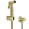 JSLTXDY Idroscopino Kit Oro Spazzolato Antico Spruzzatore Per Bidet Tenuto In Mano Set Di Valvole Per Bidet In Acciaio Inossidabile Set Di Valvole Per Doccetta