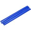 QUARKZMAN 5 Pcs Bacchette Di Saldatura Plastica Blu 9.5mm x 200mm HDPE Nastro Piatto Di Saldatura Plastica Per Riparazione Serbatoi D'Acqua Pallet Carrelli Elevatori Bidoni(0.4inch x 8inch)