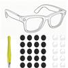 RCstyle HiBloks Set Adesivi Oscuranti Lenti per Ray-Ban Meta Wayfarer/Skyler/Headliner Gen 2 e Oakley Meta HSTN Accessori per Occhiali, Include 10 Adesivi Protettivi e 20 Oscuranti per Lenti