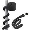 Gusfeliz Supporto flessibile a torsione, supporto per fotocamera compatibile con Blink Outdoor 4, Outdoor 2K+, Outdoors (3ª generazione), XT/XT2, Blink Mini/Mini 2K+, Mini2, fotocamera interna, rotazione a 360
