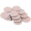 Merriway BH05282 (16 pz) Feltrini autoadesivi rotondi 38 mm x 4 mm di spessore - Set di 16 pezzi, bianco
