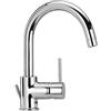 Kiamami Valentina - Rubinetto Miscelatore Lavabo A Canna Alta E Lunga Girevole | Salice