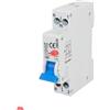Blendend Interruttore differenziale 1P B 20A 30mA tipo AC, protegge da sovracorrente e perdite di corrente, ideale per sicurezza elettrica in installazioni.