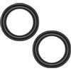 Generic XYWHPGV 7 pollici 7 pollici Altoparlante con bordo in gomma Anelli surround Parte di ricambio per riparazione altoparlanti o fai da te 2 pezzi 2(8fb26 67bc9 9fbf8 acd65 c6e61 6b1b9