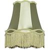 QAZQA granny - Paralume Retrò - luce - Ø 30 cm - Verde - Retrò - Luci da interno
