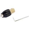 TYDHGSE Mandrino for trapano 0,3-3,5 mm, adattatore for punte da trapano senza chiave a 3 griffe, cambio rapido, supporto 2,0/2,35/3,0/3,17/5,0 mm(2.3)