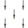 Feriuzymix 5 Set E10 Interfaccia Saldatore Punta Filo Durevole Batteria per Saldatura Testa Punta K 50mm