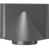 HZD Ugello professionale per asciugacapelli da salone, ugelli di ricambio piatti di ricambio, accessorio concentratore compatibile con asciugacapelli HZD (grigio scuro)
