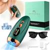 Bathgate IPL - Dispositivo di depilazione da donna, 999.000 flash, 5 livelli di potenza, per viso, bikini, corpo, gambe, ascelle, per risultati visibili nel tempo