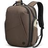 VANKEV Zaino da Viaggio Espandibile Bagaglio a Mano per EasyJet Borsa PC | 30L-38L, Grande Capacità, Zaino Leggero per PC 17 Pollici, Borsa da Viaggio Casual per Uomo e Donna, Terra d'Ombra Canyon