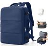 BJLFS Zaino Ryanair 40x30x20 Sottovuoto con pompa Zaino da Viaggio aereo Cabina 40x30x20 Impermeabile Bagaglio a Mano Wizzair Sottovuoto Borse da Cabina per Easyjet 45x36x20 Zaino Airback Donna