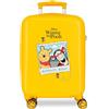 Disney Joumma - Valigia da cabina Disney Winnie Adventures Ahead, 33 x 50 x 20 cm, rigida in ABS, chiusura a combinazione laterale, 28 l, 2,2 kg, 4 ruote doppie, bagaglio a mano