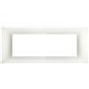 Mapam Placca perla 7 posti tecnopolimero compatibile Vimar Plana - GEM-P6007-PE