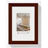 walther design Peppers BP913ND, Cornice in Legno, Confezione Doppia, 9 x 13 cm, Noce