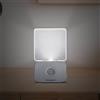 Integral Luce notturna a LED con sensore di movimento a parete, collegamento a parete con sensore fotocellula dal crepuscolo all'alba, cucine, camere da letto, camera da letto, camera da letto, 4-Pack