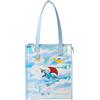 Pokémon Center Pokemon Center Soaring Dreams Borsa tote in PVC trasparente, tema cielo 14,1"H