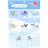 Pokémon Center Pokemon Center Soaring Dreams Paper Clips 2.0"H Set Made in Japan