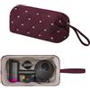 KOBONA Custodia compatibile con Dyson Airwrap e Shark FlexStyle, Grande borsa da viaggio trapuntata per strumenti per capelli, Portatile per asciugacapelli e arricciacapelli