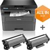 Brother DCP-L2627DWXL stampante multifunzione Laser A4 BOX 6000 PAGINE INCLUSE [DCPL2627DWXLRE1]