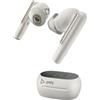 POLY Cuffia con microfono POLY Auricolari bianco sabbia Voyager Free 60+ UC + Adattatore BT700 USB-A Custodia di ricarica touchscreen [7Y8G5AA]