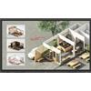 LG CreateBoard Standard lavagna interattiva 190,5 cm (75") 3840 x 2160 Pixel Touch screen Nero [75TR3DQ-B.AUEQ]
