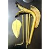 Fatto a mano Carnyx di Tingtinac Celtic Brass War tromba funzionale corno Halloween