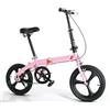 QKBMFK Mini Bicicletta Pieghevole Da 16 Pollici, Bici Da Città Ultraleggera, Il Telaio È Realizzato In Acciaio Al Carbonio Rinforzato, Con Una Capacità Di Carico Massima Di 150 Kg A