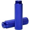 YATINGZHANG Poggiapiedi Bici 1 Paio di picchetti for Bicicletta Antiscivolo for Bici BMX for ASSE da 3/8 Pollici 100x28mm Accessori for Ciclismo(Blue)