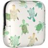 EZDLOWVBA Borsa porta assorbenti con stampa di tartaruga, con cerniera, portatile, per donne, adolescenti, ragazze e signore