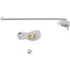 Baxnore Kit Chiusura Freno di stazionamento in Alluminio Premium con nottolino ad Asta, Parte di Ricambio Diretta Durevole per carrelli elettrici a Gas Club Car DS Carryall 1995 e