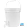 ZUNOXAZ Contenitori per Acqua da Campeggio in Plastico 10l con Rubinetto e Nastro Sigillante, Tanica per Acqua da Esterno Pratica e Facile da Sostituire