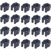 Baxnore Clip per Stecche da Biliardo Clip Porta Stecche Portatile con Orecchio Forniture per Biliardo Stabile Pratico Organizzatore Multiuso per Stecche da Biliardo Canne da Pesca (M 17 mm Diametro