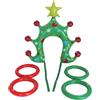 Générique Toss de Ring Gonfiabile - Gioco di Lancio di Natale | TOSS di Natale con 4 anelli | Fascia da gioco di festa di Nooel | Forniture di gamme gonfiabili per adulti al coperto