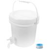 OKUMEYR Bidone Acqua con Rubinetto in Plastico da 10l, Contenitore da Campeggio Portatile con Elevata Durabilità e Design Minimalista per Uso Esterno e attività All'aperto