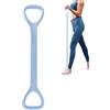 Generic Figura 8 Banda di resistenza, Figura 8 Cinghie di esercizio portatili elastiche in silicone con maniglie, Allenare le bande di resistenza, Corda di allenamento di tensione ad alta elasticità