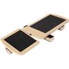 Generic Allenatore di del piede, tavola per bilanciamento a gamba singola - Balance Board Wobble per allenamento bilanciamento portatile, per dormitorio, hotel, scuola