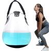 Fruusv Inflatable Kettlebell, Fitness Water Bag, Weighted Adjustable, Portable Strength Workout, Training Equipment For Core & Balance Exercises(trasparente, 1 Pack), 10 kg